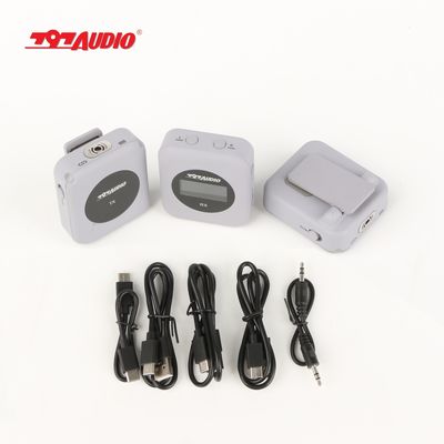 797Audio Professional AWCR01 Noise Cancelling 2.4G Wireless Lavalier Lapel Microphone