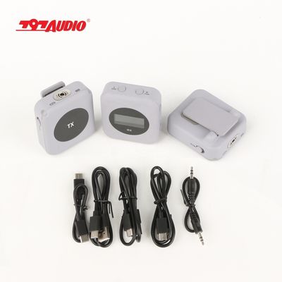 Portable 2.4G Wireless Condenser Microphone 797audio WCR01 for IOS and Android Phones