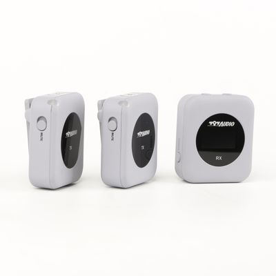 Portable Mini Wireless Recording Microphone for Iphone 797AUDIO 2023 2.4ghz 2 in 1