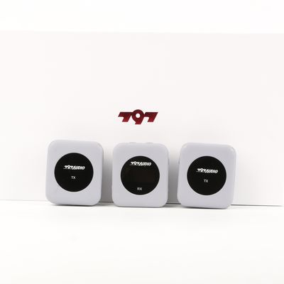 Portable Mini Wireless Recording Microphone for Iphone 797AUDIO 2023 2.4ghz 2 in 1