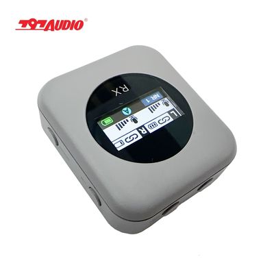 Metal Wireless Microphone for IOS and Android Phones 2.4G Wireless Channels 100m Range