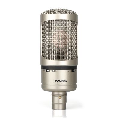 Professional Metal Condenser Microphone with 20-20Hz Frequency Range and 149dB Max.SPL