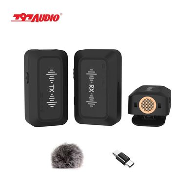 797AUDIO WCR02 Professional Phone Mic Wireless Youtuber Microphone Recording Podcast Equipment Vlog Lavalier Lapel Conference