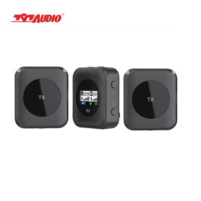797Audio WCR01 Professional 2.4G Dual Black Wireless Microphone For Cellphone and Camera and Youtube Tik tok Creator Custom Made