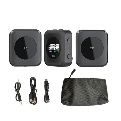 797Audio WCR01 Professional 2.4G Karaoke wireless collar clip microphone for Cell phone &amp; Camera Black color Customized made