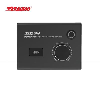 797Audio Microphone Amplifier USB 48v Pantom Power Condenser 48 volt Mic Power Supply for XLR Condenser Microphones