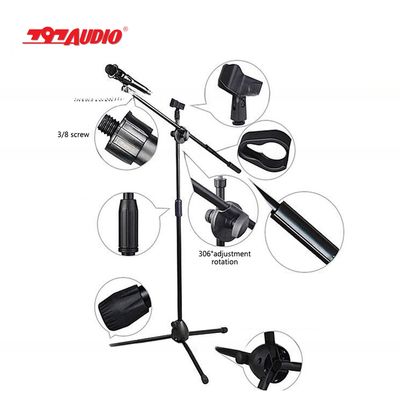 Private Mold 797Audio Thickened Aluminium Alloy Keyboard Adjustable Metal Microphone Stand Design OEM/ODM