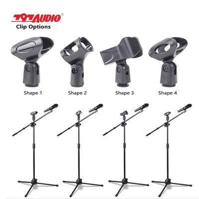 797Audio Wholesale Professional Microphone Stand Vocal Table Freely Adjustable Height Angle For Performance Custom Name Plate