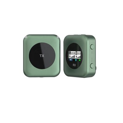 797Audio 1to 2 Professional Condenser Wireless Lavalier Lapel Microphone for iPhone Camera Android in Dubai Outdoor