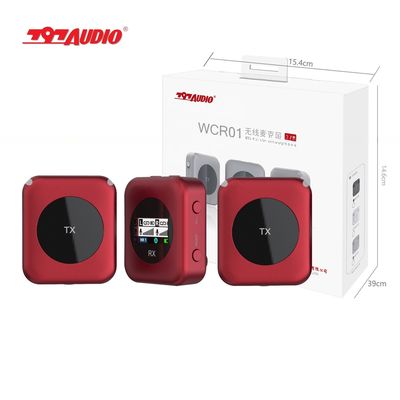797Audio 2.4G Lavalier Long Range Wireless Microphone Professional for Camera Mobile Cell Phone for Live Streaming Recording