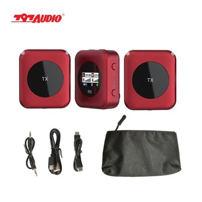 797Audio 2.4G Lavalier Long Range Wireless Microphone Professional for Camera Mobile Cell Phone for Live Streaming Recording