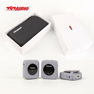 797AUDIO Iphone Portable Audio Vlog Video Recording Wireless Lavalier Microphone Singing Machine Tv Broadcasting Equipment 100m