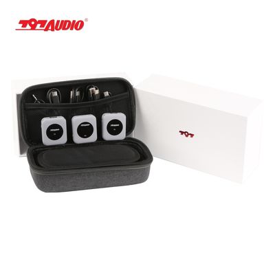 797AUDIO Iphone Portable Audio Vlog Video Recording Wireless Lavalier Microphone Singing Machine Tv Broadcasting Equipment 100m