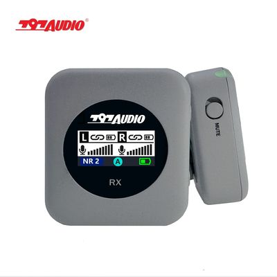 797Audio Recording Studio Video Dual Wireless Microphone Type C IOS Adapter Plastic USB Digital Output 100m for Iphone Android