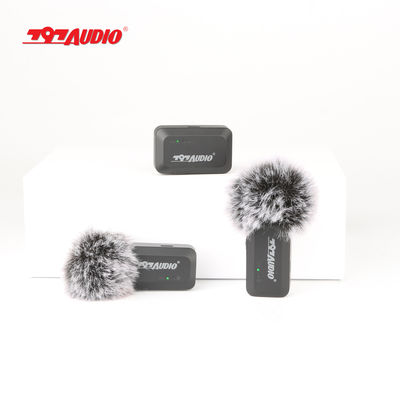 797AUDIO WCR02 2.4ghz Usb Wireless Microphone for Phone Mic Vlogging Living Show Smartphone Camera Wireless Lavalier Microphone