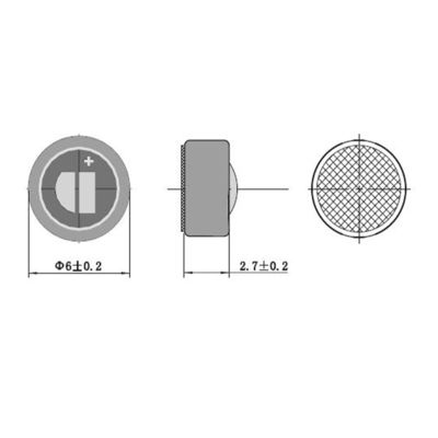 High Sensitivity 6mm Microphone Electret Capsule for Professional Audio Recording