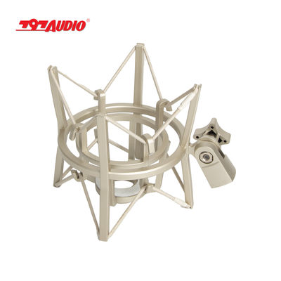 797AUDIO Customized Champagne Microphone Shock Mount Stand Holder Mount Clip Fixed Microphone Metal Mounts &amp; Stands OEM/ODM