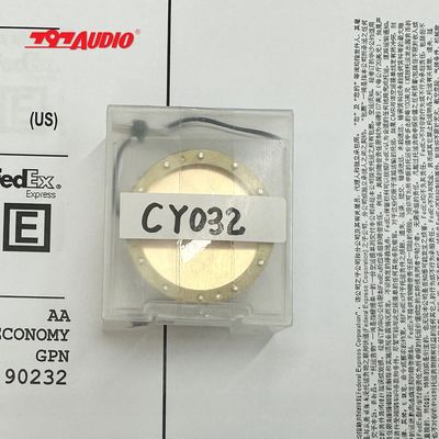 797 AUDIO CY032 Cardioid 34mm Non-Centering Single Condenser Microphone Capsule For Mic 6um Mylar Gold-plated Diaphragm