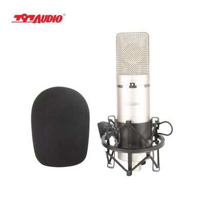 797Audio CR86 XLR Cardioid Condenser Microphone XLR with Large Diaphragm Professional Studio Mic for Recording Podcasting