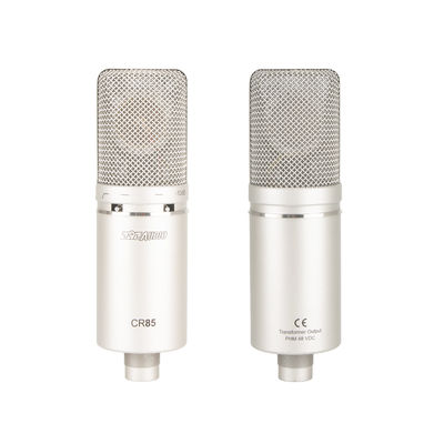 Wired Cardioid Condenser Microphone CR85 with Shockmount and Pop Filter from 797Audio