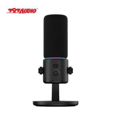797Audio D502 Large Diaphragm USB Microphone with RGB Lighting and Type C Connector