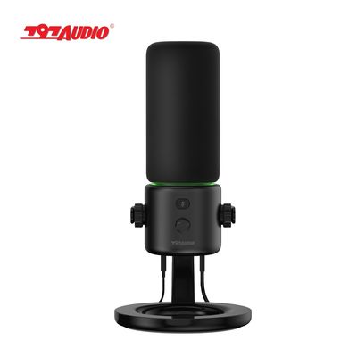797Audio D502 RGB USB Type-C mic Real Time Monitoring Drive Free Cardioid pickup Noise Reduction Microphones Get Red Dot Awards
