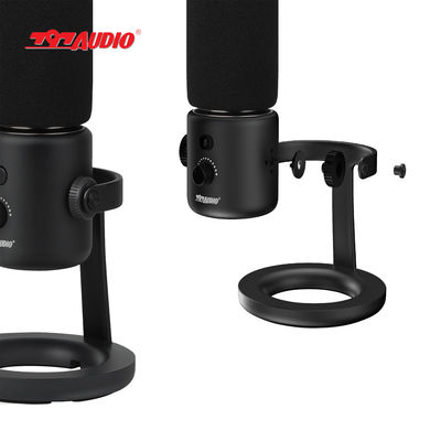 797Audio D502 RGB USB Type-C mic Real Time Monitoring Drive Free Cardioid pickup Noise Reduction Microphones Get Red Dot Awards